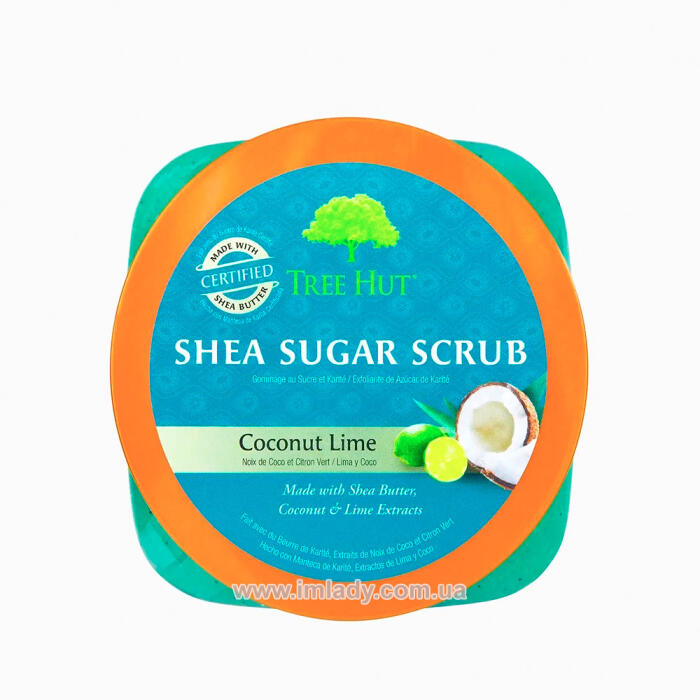 Скраб для тіла Tree Hut Coconut Lime 510 г